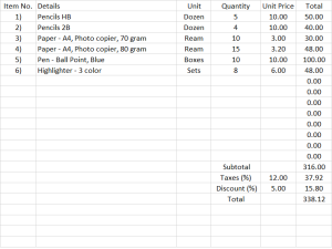 Use case example data validation from PDF to excel with Power Automate